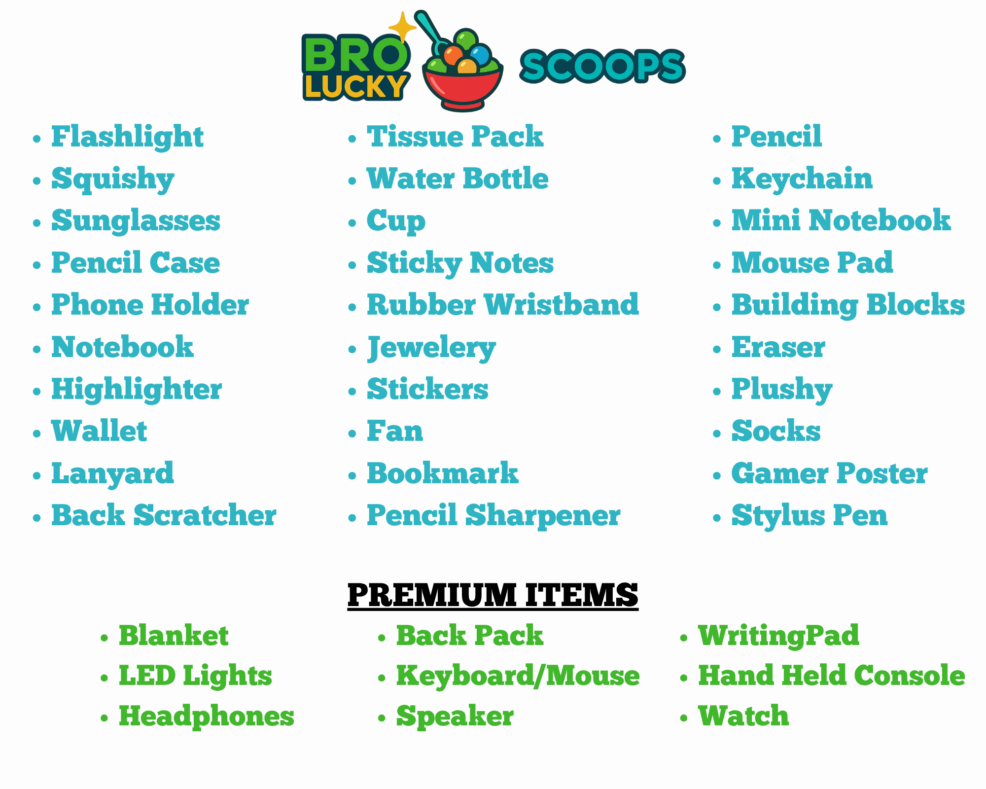 Mystery Lucky Scoop- The Ultimate gift of fun & surprises!